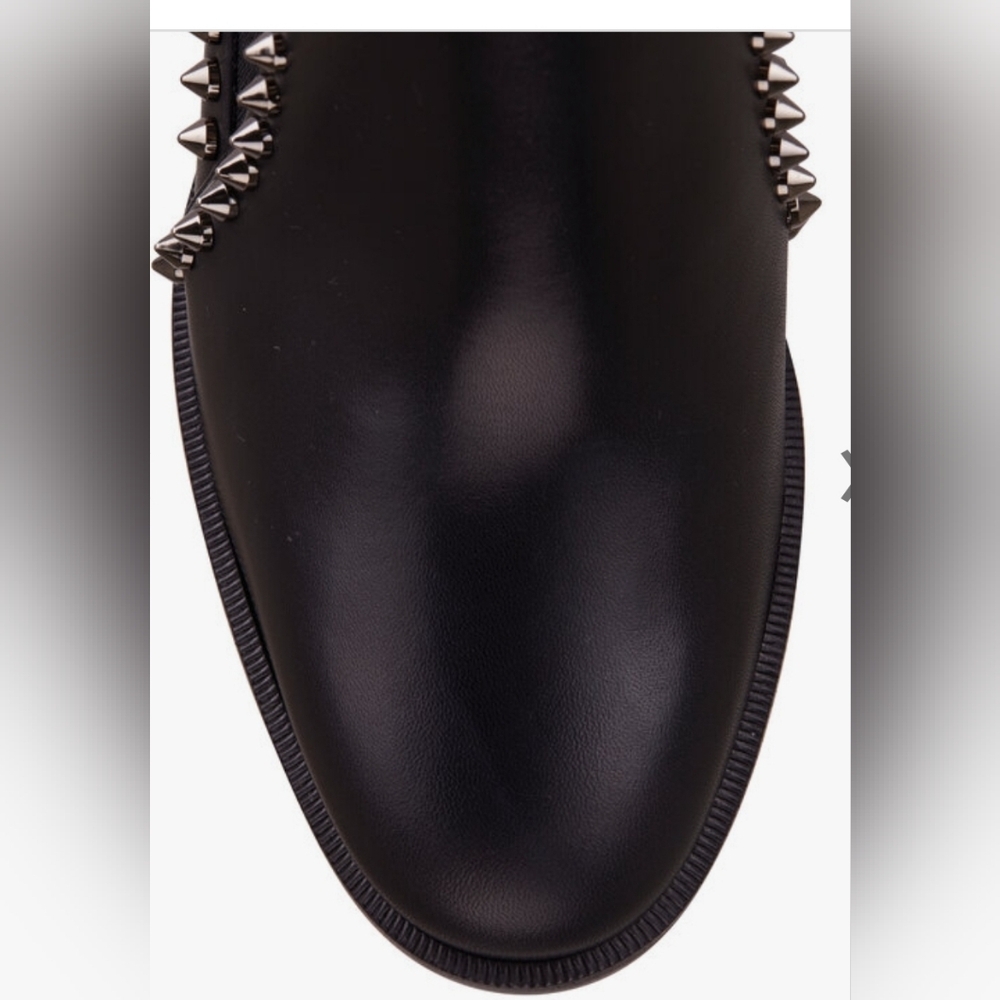 Christian LouboutinOutline Black Leather Spike Boot, 70mm Authentic ✅️ - Picture 7 of 12
